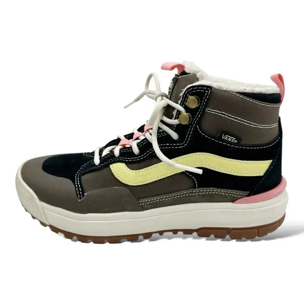 VANS UltraRange Exo Hi MTE‎ Mens Sz 7.0 Women 8.5, Canteen Black Marshmallow